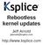 Rebootless kernel updates