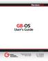 GB-OS. User s Guide. Version 6.2. Tel: Fax Web: