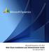 Microsoft Dynamics GP Web Client Installation and Administration Guide For Service Pack 1
