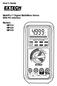 User s Guide. MultiPro Digital MultiMeter Series With PC Interface. Models: MP510 MP520 MP530