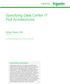 Specifying Data Center IT Pod Architectures