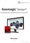 Geomagic Design. What s New. Get to Market Faster with Better Products at a Lower Cost. V16 Hotfix. Lista Studio srl,