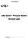 Preliminary Information. AMD Duron Processor Model 7 Revision Guide
