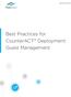 Deployment Guide. Best Practices for CounterACT Deployment: Guest Management