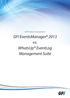 GFI Product Comparison. GFI EventsManager 2013 vs. WhatsUp EventLog Management Suite