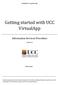 Getting started with UCC VirtualApp