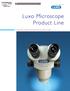 Luxo Microscope Product Line