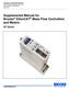 Supplemental Manual for Brooks EtherCAT Mass Flow Controllers and Meters