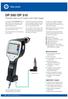 DP 500/DP 510 Portable dew point meters with data logger