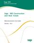 Sage 300 Construction and Real Estate. MyCommunicator User Guide Version 13.2