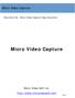 Micro Video Capture. Document No.: Micro Video Capture Help Document. Micro Video Capture. Micro Video Soft Inc.