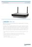 Business VPN router with an integrated ADSL2+ modem and 4G LTE for secure multi-site networking