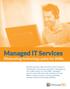 Managed IT Services Eliminating technology pains for SMBs
