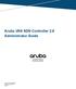 Aruba VAN SDN Controller 2.8 Administrator Guide