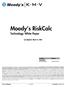 Moody s RiskCalc Technology White Paper