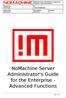 NoMachine Server Administrator's Guide for the Enterprise Advanced Functions