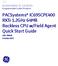 PACSystems* IC695CPE400 RX3i 1.2GHz 64MB Rackless CPU w/field Agent Quick Start Guide GFK-3002A October 2017