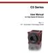 C5 Series. User Manual. for High Speed 3D Sensors. Rev 1.1 AT - Automation Technology GmbH