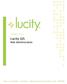 TRAINING GUIDE. Lucity GIS. Web Administration