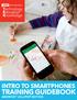 Not for commercial use or distribution AARP 2015 INTRO TO SMARTPHONES TRAINING GUIDEBOOK ANDROID LOLLIPOP EDITION