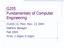 G205 Fundamentals of Computer Engineering. CLASS 21, Mon. Nov Stefano Basagni Fall 2004 M-W, 1:30pm-3:10pm