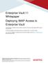 Enterprise Vault 11 Whitepaper Deploying IMAP Access to Enterprise Vault