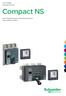 Low Voltage Catalogue Compact NS. Circuit breakers and switch-disconnectors from 630b to 3200 A