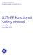 RSTi-EP Functional Safety Manual