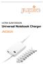 ULTRA SLIM DESIGN Universal Notebook Charger JNC0020