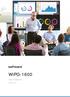 1 WiPG-1600 User s Manual. wepresent. WiPG User's Manual. Version: 2.02