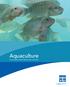 Aquaculture CONTINUOUS MONITORING AND CONTROL