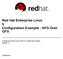 Red Hat Enterprise Linux 5 Configuration Example - NFS Over GFS