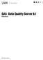 SAS Data Quality Server 9.1. Reference