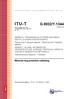 ITU-T G.8032/Y.1344 (03/2010) Ethernet ring protection switching