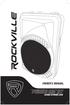 Thank you for purchasing this Rockville Power Gig series Bluetooth pro audio speaker.