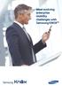 Flyer 1. Meet evolving enterprise mobility challenges with Samsung KNOX