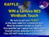 RAFFLE: WIN a Lenovo N23 WinBook Touch