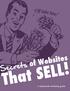 2013 Todaymade page 1 TODAYMADE.COM THE SECRETS OF WEBSITES THAT SELL