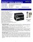 Product Model 1058 Standalone and Rack Card Product Name VDSL Modem Product Manager John Grant Contact