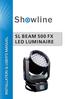 SL BEAM 500 FX LED LUMINAIRE