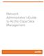 Network Administrator s Guide to Actifio Copy Data Management
