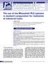 The use of the Mitsubishi PLC systems in student s preparation for realization of industrial tasks