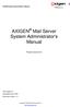 AXIGEN Mail Server System Administrator's Manual