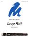 LR1_0ENG Loop Rail User's manual 1/8. Masotti Guitar Devices. Loop Rail. User's manual