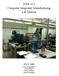 INDU411 Computer Integrated Manufacturing Lab Manual