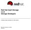 Red Hat Ceph Storage Storage Strategies