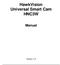 HawkVision Universal Smart Cam HNC3W Manual