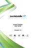 Joomla Installer User Guide. Version 1.0