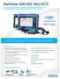MaxTester 940/945 Telco OLTS FULLY AUTOMATED FASTEST BIDIRECTIONAL MEASUREMENTS FOR INSERTION LOSS, OPTICAL RETURN LOSS AND FIBER LENGTH