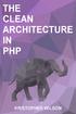 The Clean Architecture in PHP